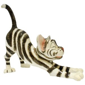 Фігурка-статуетка колекційна з кераміки кішка « Сільвія » Англія, h-20 см