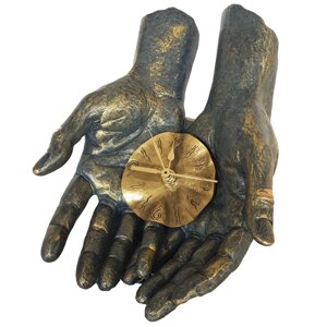 Скульптура Anglada «Час у твоїх руках» 19х17х19 див. (199a)