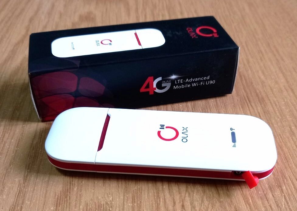 4G LTE/3G Wi-Fi USB модем Olax U90H-M (B1/B3/B7/B8/B20/B38/B40/B41) з CRC9 роз'ємом під антену від компанії ПО СПЕЦАНТЕНИ Зв'язок без перешкод! - фото 1