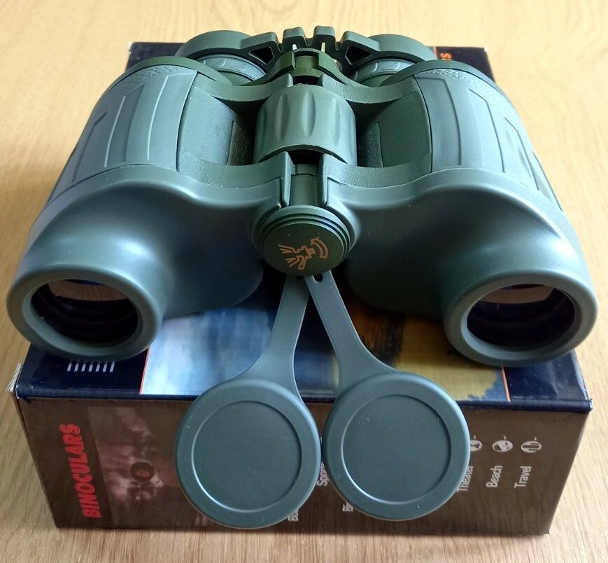 Бинокль Jumelles KB-2604, 7х32, зеленый ##от компании## ПО СПЕЦАНТЕННЫ Связь без преград! - ##фото## 1