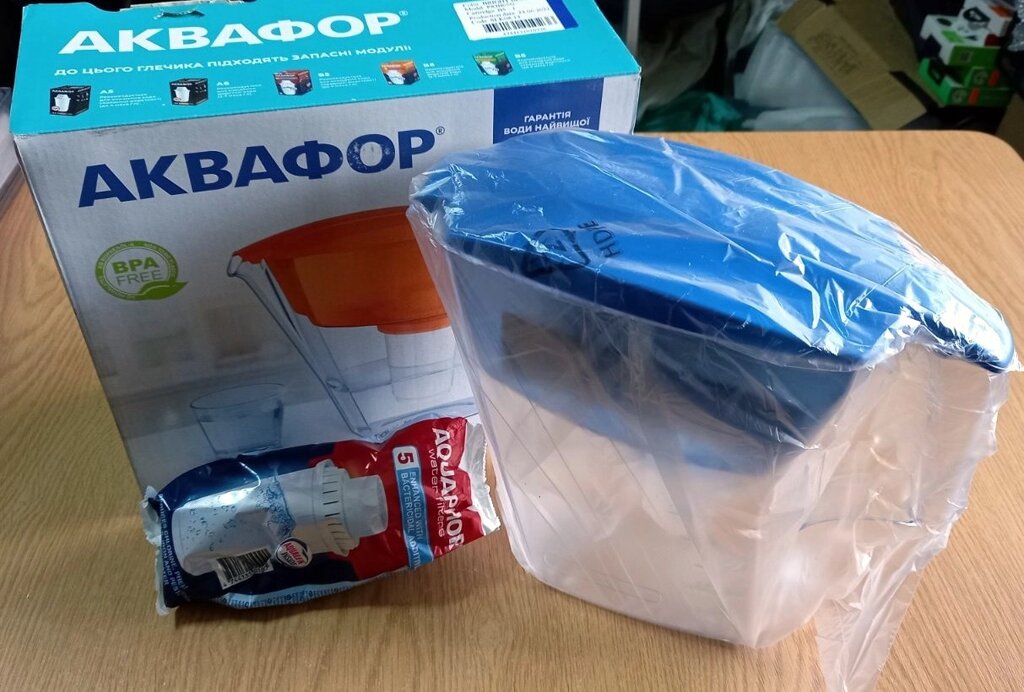Фильтр-кувшин АКВАФОР P83B05N синий 2,8 л ##от компании## ПО СПЕЦАНТЕННЫ Связь без преград! - ##фото## 1