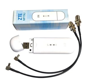 Модем-роутер 3G/4G LTE MiMO USB Wi-Fi ZTE MF79U (B1/B3/B7/B8/B20/B38/B40/B41) + 2 антенні адаптери TS9 в Дніпропетровській області від компанії ПО СПЕЦАНТЕННЫ Связь без преград!