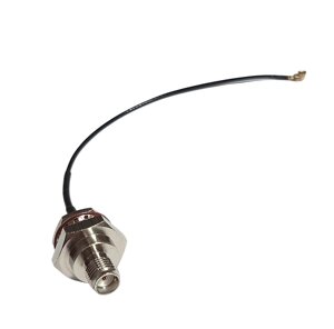 Перехідник pigtail IPX (U. FL) - SMA-female, кабель RF1.13, 100 мм