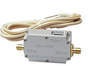 Підсилювач радіосигналів XXDZ-LNA -10M-6ГГц 20 дБ, малошумливий, TYPE-C в Дніпропетровській області від компанії ПО СПЕЦАНТЕННЫ Связь без преград!