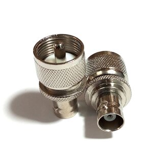 Перехідник UHF male (PL259, SO-239) - BNC-female (тато-мама) в Дніпропетровській області від компанії ПО СПЕЦАНТЕННЫ Связь без преград!
