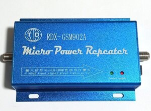 GSM підсилювач мобільного зв'язку та інтернету RDX-902A-G 900 МГц 60 дБ 10 дБм, 50-100 кв. м. в Дніпропетровській області від компанії ПО СПЕЦАНТЕННЫ Связь без преград!