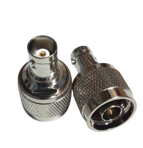 Перехідник N-male (штир) - BNC-female (гніздо) в Дніпропетровській області від компанії ПО СПЕЦАНТЕННЫ Связь без преград!