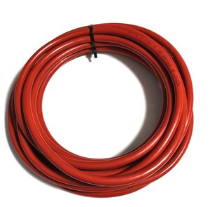 Силовий кабель ПВ-3НГ-LS 16 кв. мм 6 метрів, червоний, для підключення акумуляторів до гібридних інверторів