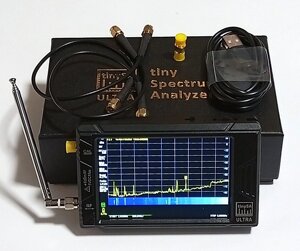 Аналізатор спектру частот TinySA ULTRA 4"дисплей, 100 кГц - 6 ГГц, ZS-405