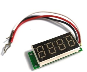 Вольтметр 3461AS1-7.3 DC 0-500,0В світлодіодний з червоним цифровим дисплеєм 0,36 дюймів в Дніпропетровській області від компанії ПО СПЕЦАНТЕННЫ Связь без преград!