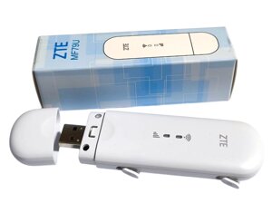 3G/4G LTE MiMO USB Wi-Fi модем ZTE MF79U (B1/B3/B7/B8/B20/B38/B40/B41), роз`єми для антени 2хTS9, білий в Дніпропетровській області від компанії ПО СПЕЦАНТЕННЫ Связь без преград!