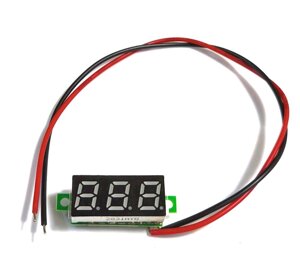 Вольтметр цифровий 0.4-30В 2831AYG LED зелений в Дніпропетровській області від компанії ПО СПЕЦАНТЕННЫ Связь без преград!