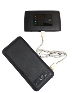 2G/3G/4G LTE MIMO роутер ZTE MF 920U з повербанком Power Bank HY5-PB01 10000 мАг в Дніпропетровській області від компанії ПО СПЕЦАНТЕННЫ Связь без преград!