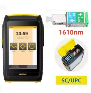 Тестер вимірювач оптоволокна довжиною до 80 км, 1610 нм 20 дБ, Mini OTDR FWT-100-D61A0 SC/UPC + перехідник в Дніпропетровській області від компанії ПО СПЕЦАНТЕННЫ Связь без преград!