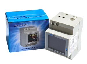 Лічильник ватметр D52-2066T80300 на DIN Rail AC 80-300 V, 0-100 A із вбудованим трансформатором струму в Дніпропетровській області від компанії ПО СПЕЦАНТЕННЫ Связь без преград!