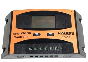 Контролер 20A PWM (ШИМ) Raggie RG-501 12/24В LCD дисплей