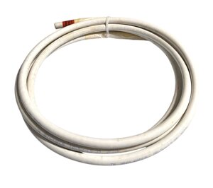 Силовий кабель ПВ-3НГ-LS 35 кв. мм 3 метри, білий, для підключення акумуляторів до гібридних інверторів