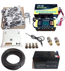 Потужний 3G/4G MIMO Wi-Fi роутер ZTE MF285N з живленням від мережі або акумулятора (з зарядним пристроєм) з антеною