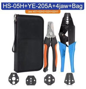 Прес-кліщі кримпер НS-05H + 4 матриці + інструмент для зачистки кабелю, з чохлом в Дніпропетровській області від компанії ПО СПЕЦАНТЕННЫ Связь без преград!