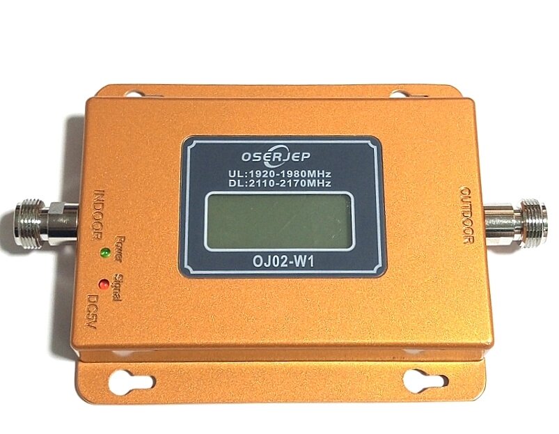 Підсилювач стільникового зв'язку 3G/4G LTE 2100 МГц KW-2115-W 70 дБ 15 дБм, 200-300 кв. м. від компанії ПО СПЕЦАНТЕНИ Зв'язок без перешкод! - фото 1