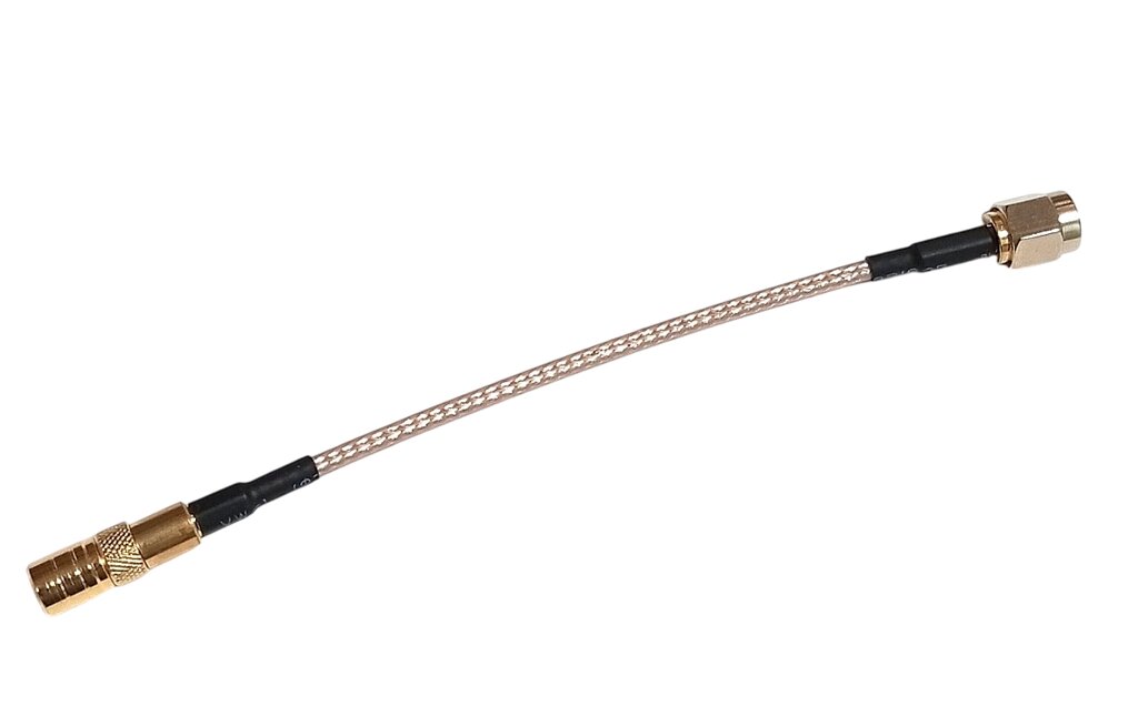 Пігтейл (перехідник) SMA-male (штир) - SMB-female (гніздо), кабель RG-316 10 см від компанії ПО СПЕЦАНТЕНИ Зв'язок без перешкод! - фото 1