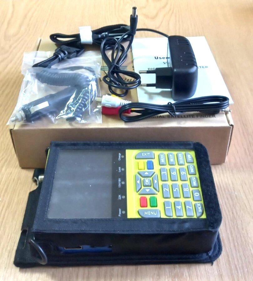 Прибор для установки спутникового ТВ Freesat V8 Finder V-71 HD ##от компании## ПО СПЕЦАНТЕННЫ Связь без преград! - ##фото## 1