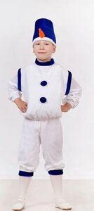 Дитячий карнавальний костюм "Сніговик"