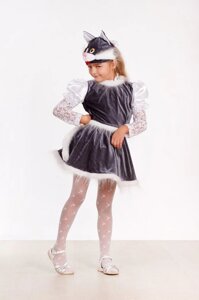 Новорічний костюм для дівчинки "Кішечка"