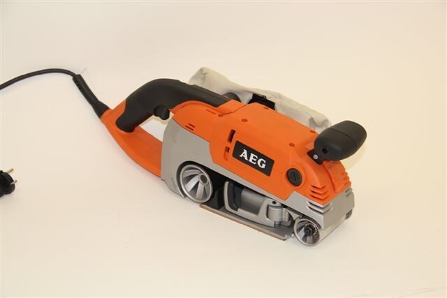 Стрічкова шліфувальна машина AEG BBSE 1100