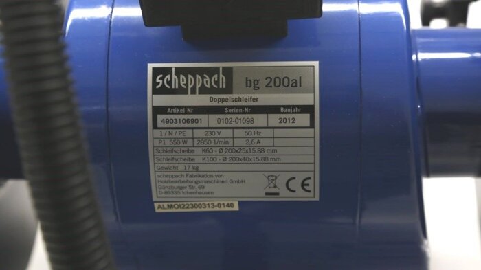 Scheppach BG 200AL