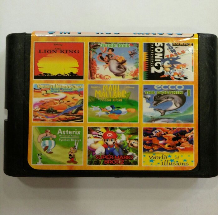 Картридж Sega 16bit Збірник 9 в 1 MA-903