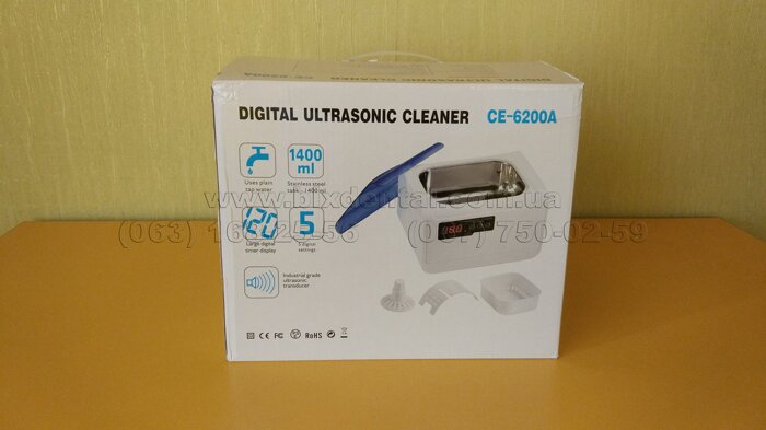 Ультразвуковая ванна Jeken CE-6200A (1,4 л) Ультразвуковая ванна Jeken CE-6200A (1,4 л)