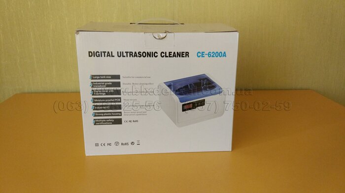 Ультразвуковая ванна Jeken CE-6200A (1,4 л) Ультразвуковая ванна Jeken CE-6200A (1,4 л)