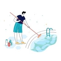 Послуги очищення басейнів і саун в Харкові