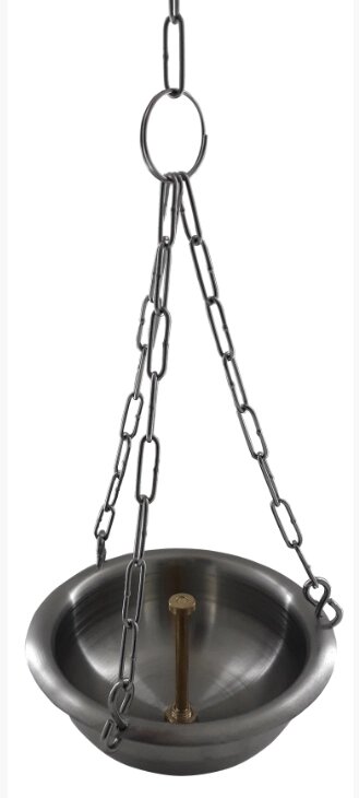 Аромачаша Greus 300 мл неіржавка сталь для лазні та сауни від компанії Магазин опалення та Сантехніки - «Печі Маркет» - фото 1