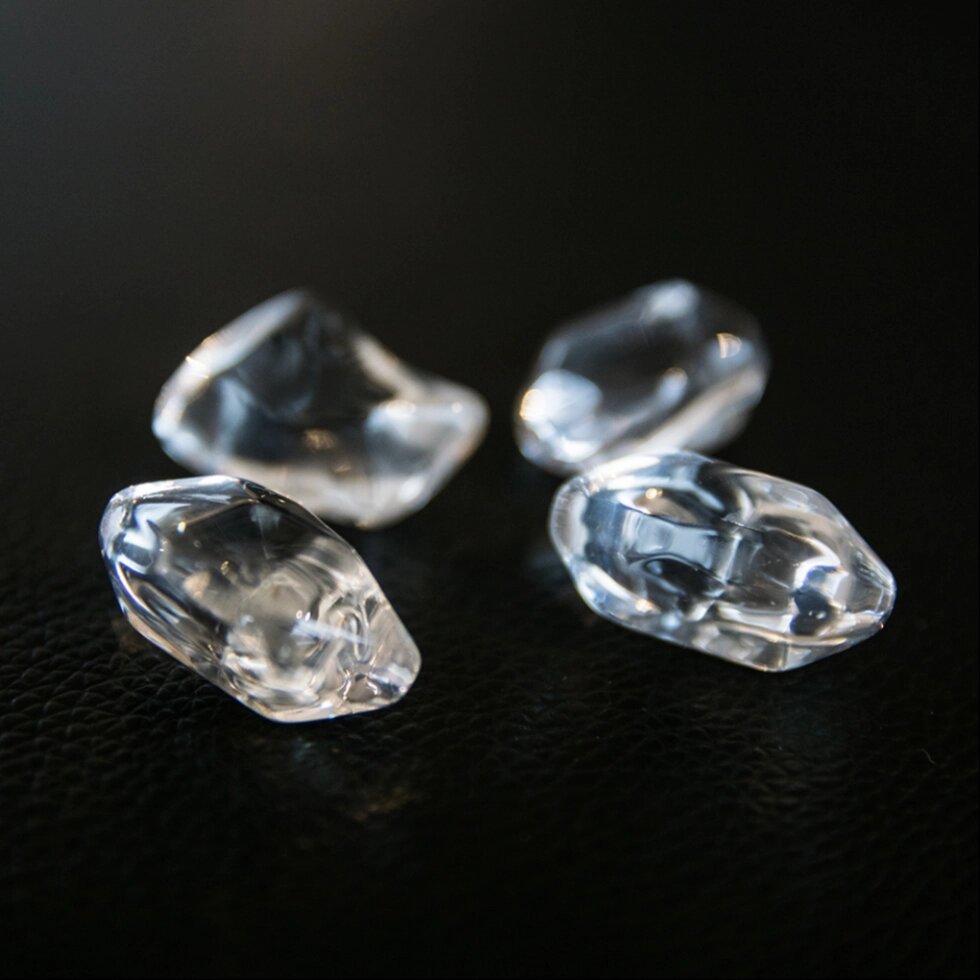Декоративна галька FIRE GLASS - прозорий кристал від компанії Магазин опалення та Сантехніки - «Печі Маркет» - фото 1