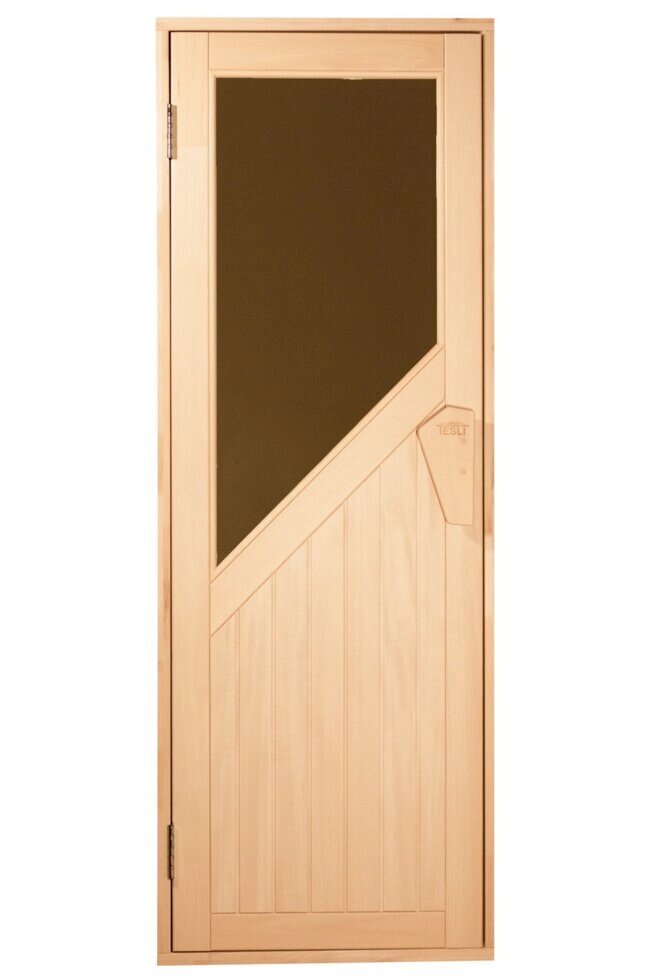 Двері для лазні та сауни Tesli Авангард Нова 1900 х 700 від компанії Магазин опалення та Сантехніки - «Печі Маркет» - фото 1