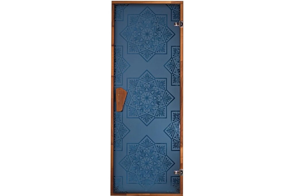 Двері для сауни і хаммама Tesli Сезам Blue RS 1900 х 700 від компанії Магазин опалення та Сантехніки - «Печі Маркет» - фото 1