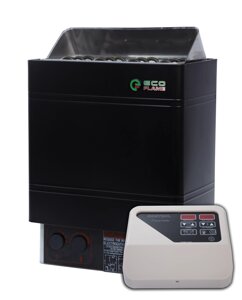 Каменки для сауни і лазні EcoFlameAMC 60-D 6 кВт + пульт CON4