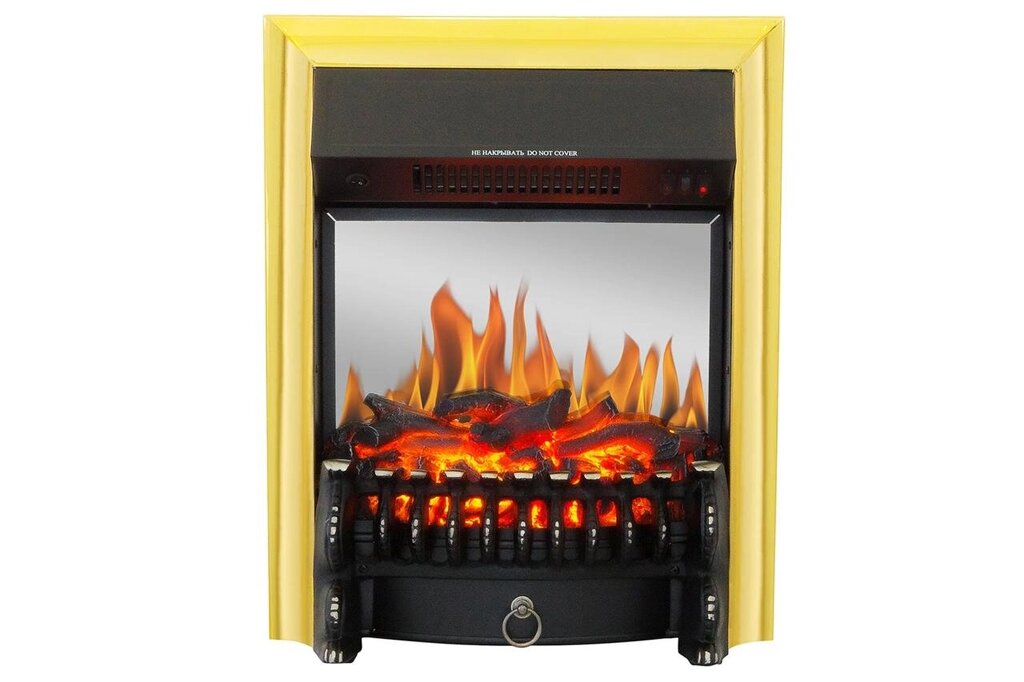 Електрокамін Royal Flame Fobos FX M Brass від компанії Магазин опалення та Сантехніки - «Печі Маркет» - фото 1