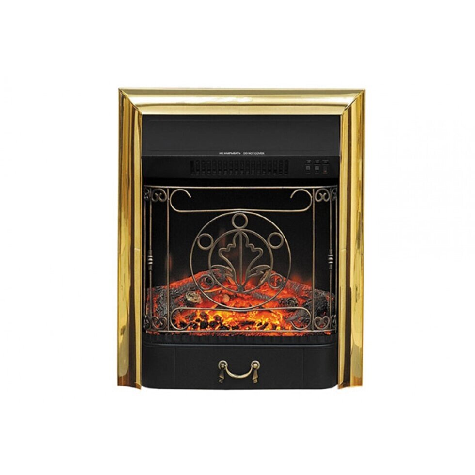 Електрокамін Royal Flame Majestic FX Brass від компанії Магазин опалення та Сантехніки - «Печі Маркет» - фото 1