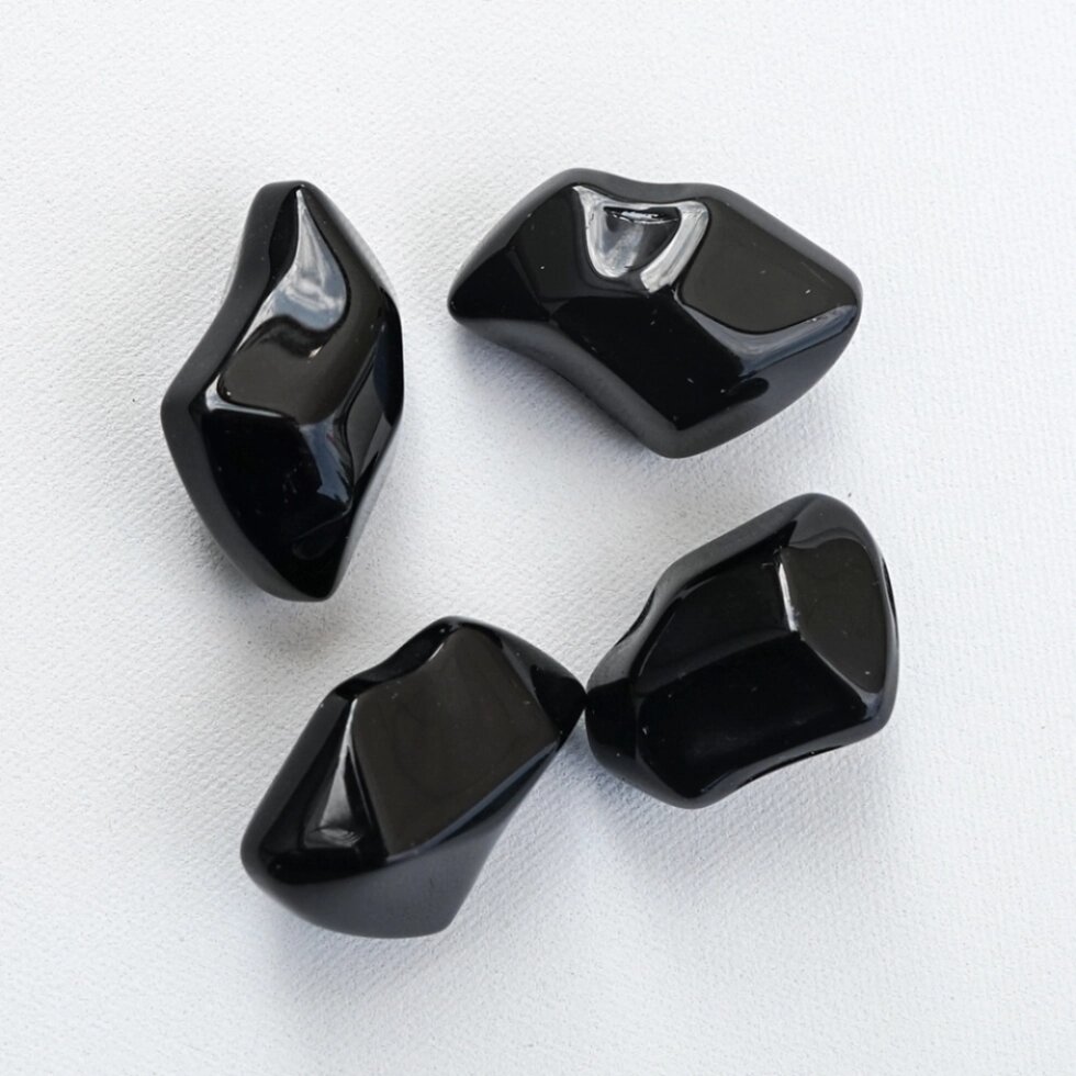 Камені декоративні FIRE GLASS - кристал чорні від компанії Магазин опалення та Сантехніки - «Печі Маркет» - фото 1