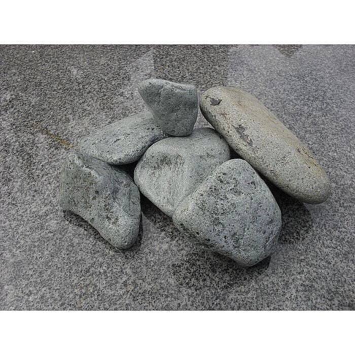 Камінь порфірит шліфований (8-15 см) мішок 20 кг для електрокам'янки від компанії Магазин опалення та Сантехніки - «Печі Маркет» - фото 1