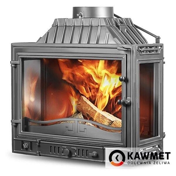 Камінна топка KAWMET W4 тристороння (14.5 kW) від компанії Магазин опалення та Сантехніки - «Печі Маркет» - фото 1