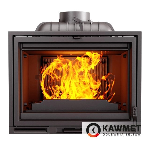 Камінна вогняна KAWMET Premium HERMES (14 kW) EKO від компанії Магазин опалення та Сантехніки - «Печі Маркет» - фото 1