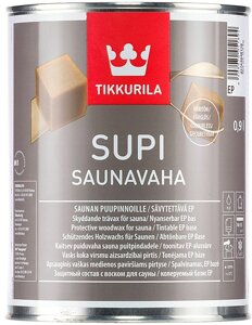 Колісний захисний віск Supi Saunavaha 0,9 л для лазні та сауни