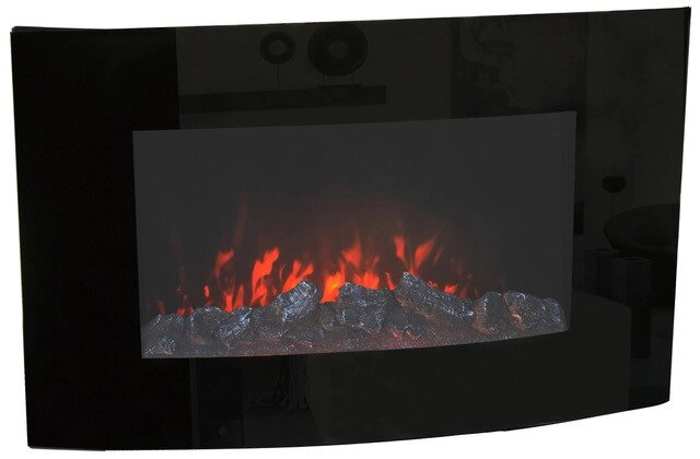 Настінний електричний камін Bonfire EL1118 (закруглена форма) від компанії Магазин опалення та Сантехніки - «Печі Маркет» - фото 1