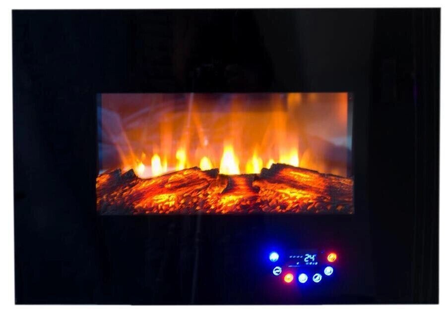 Настінний електричний камін Bonfire RLF-W07 від компанії Магазин опалення та Сантехніки - «Печі Маркет» - фото 1