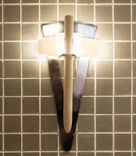 Світильник Факел TL 100 з дерев'яним стрижнем Cariitti для лазні та сауни від компанії Магазин опалення та Сантехніки - «Печі Маркет» - фото 1