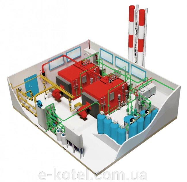 Водогрійні котельні установки МТКУ-0,5 (водогрейная) потужність: 0,5 МВт від компанії Монастирищенський завод котельного обладнання - фото 1